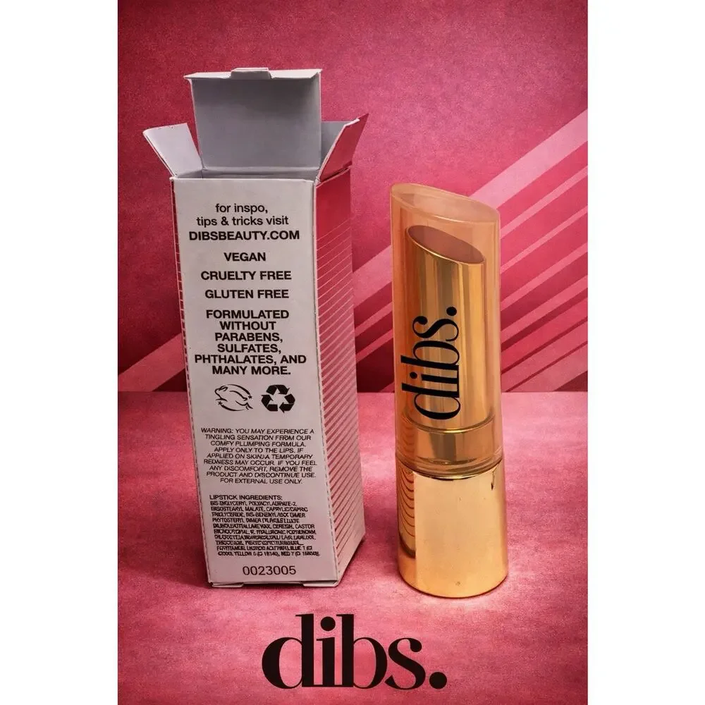 dibs. - Shade: JAM SESH - Jam Jam Lip Plumping Lipstick Melt - .08 oz/ 2.5 g